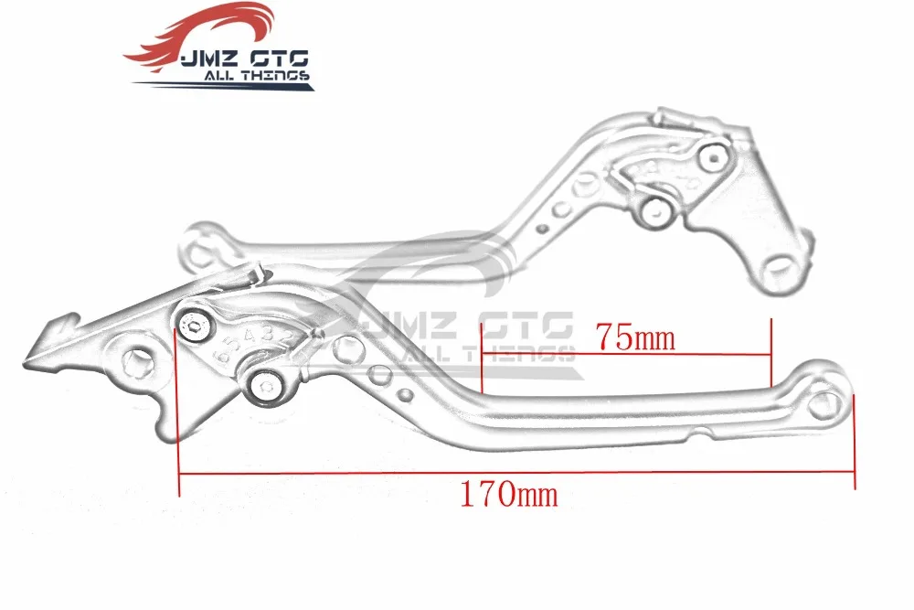 For DUCATI HYPERMOTARD 939/Strada 821 / HYPERSTRAD Aluminum CNC Adjustable Motorcycle Brake Clutch Lever | Автомобили и мотоциклы
