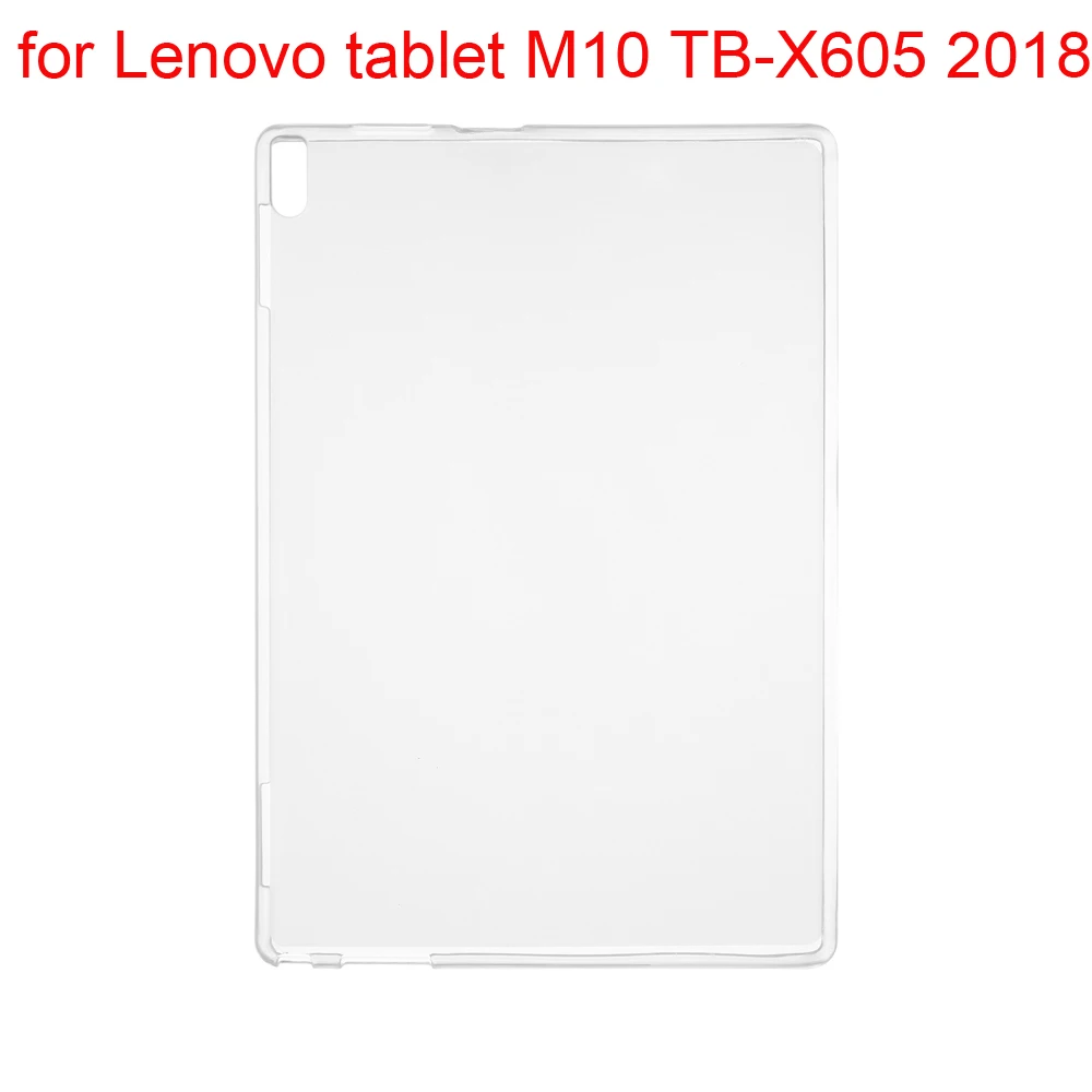 Планшетный чехол для lenovo Tab E7 E8 M10 P10 TB 7104F 8304F X605 X705 7 'Ǝ'' 10 ''мягкий из ТПУ с