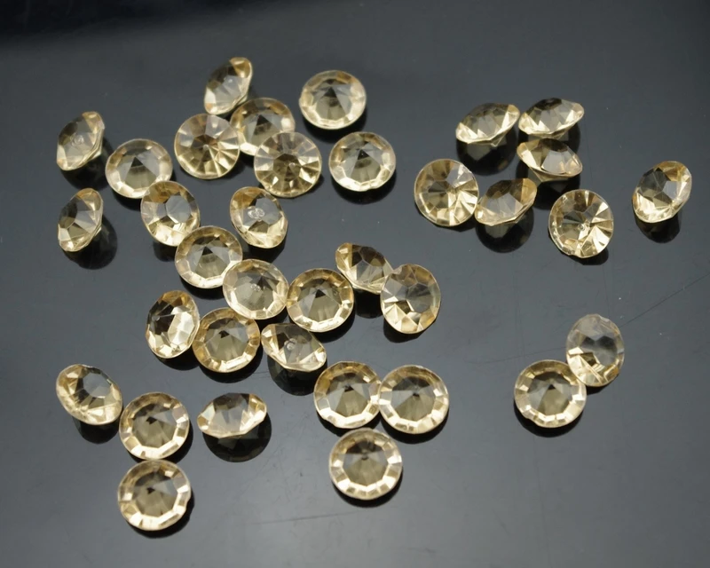 10000 шт 4 5 мм шампанского акриловые алмазные Конфетти Таблица разброс кристаллами