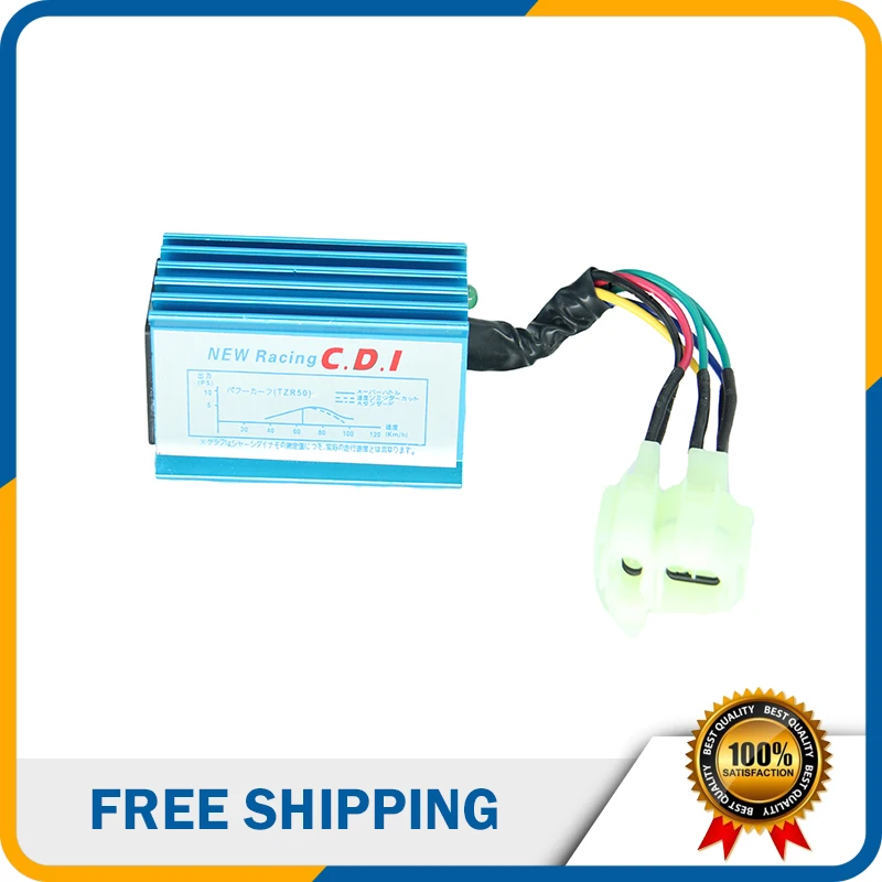 Гарантия 100% 6 Pin производительность гоночный CDI 50cc 150cc скутеры вездеходы Go Karts GY6