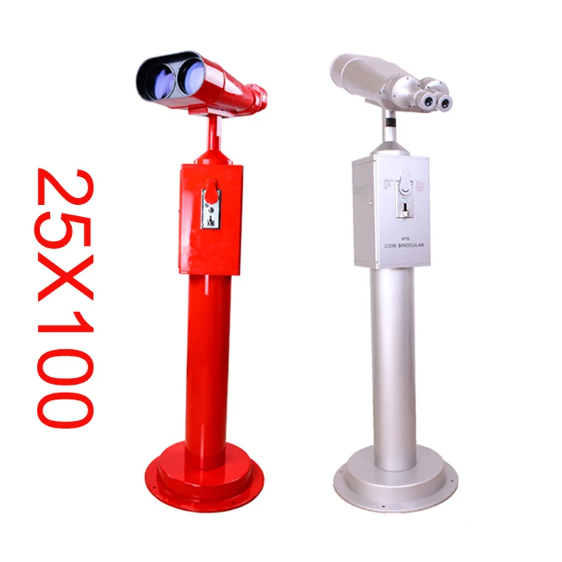 25X100 бинокль для монет гигантский Телескопический 100 мм телескоп просмотра
