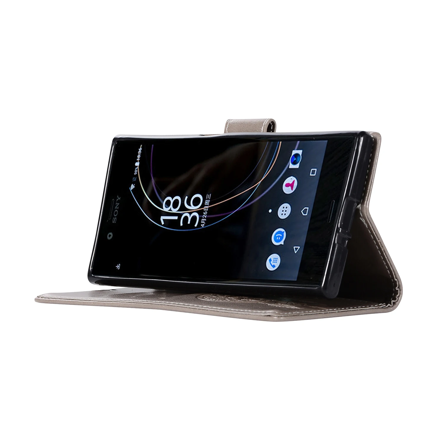 Чехол с откидной крышкой для Sony Xperia XZ Dual F8332 F8331 SO-01J чехол из искусственной кожи