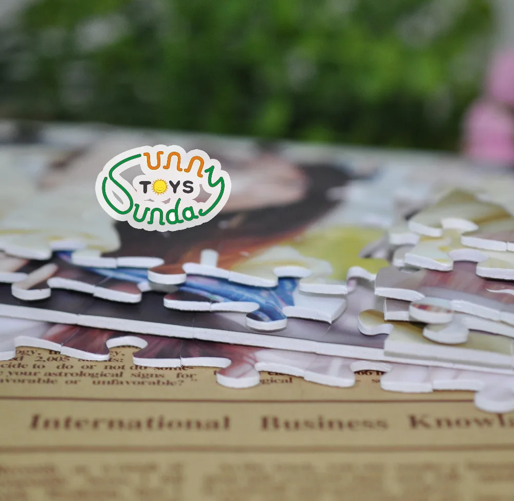 SST * 20x30 см с 126 шт. настраиваемый пазл DIY Головоломка индивидуальный подарок на