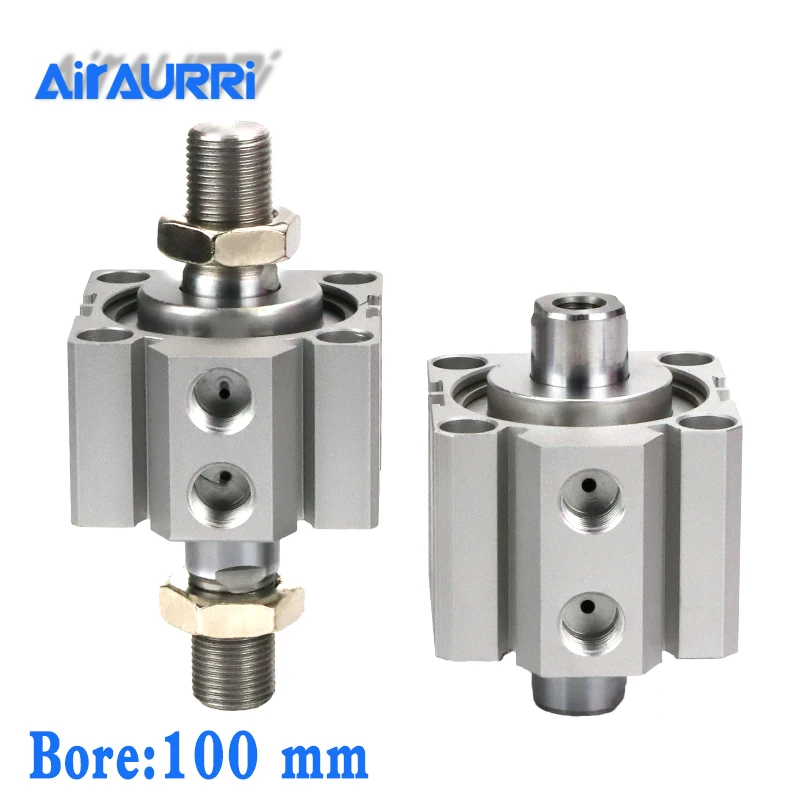 Двойная головка SDAD100X5X10X15X20X25X30X35X40X45X50X75 B Двойной внешний тонкий цилиндр
