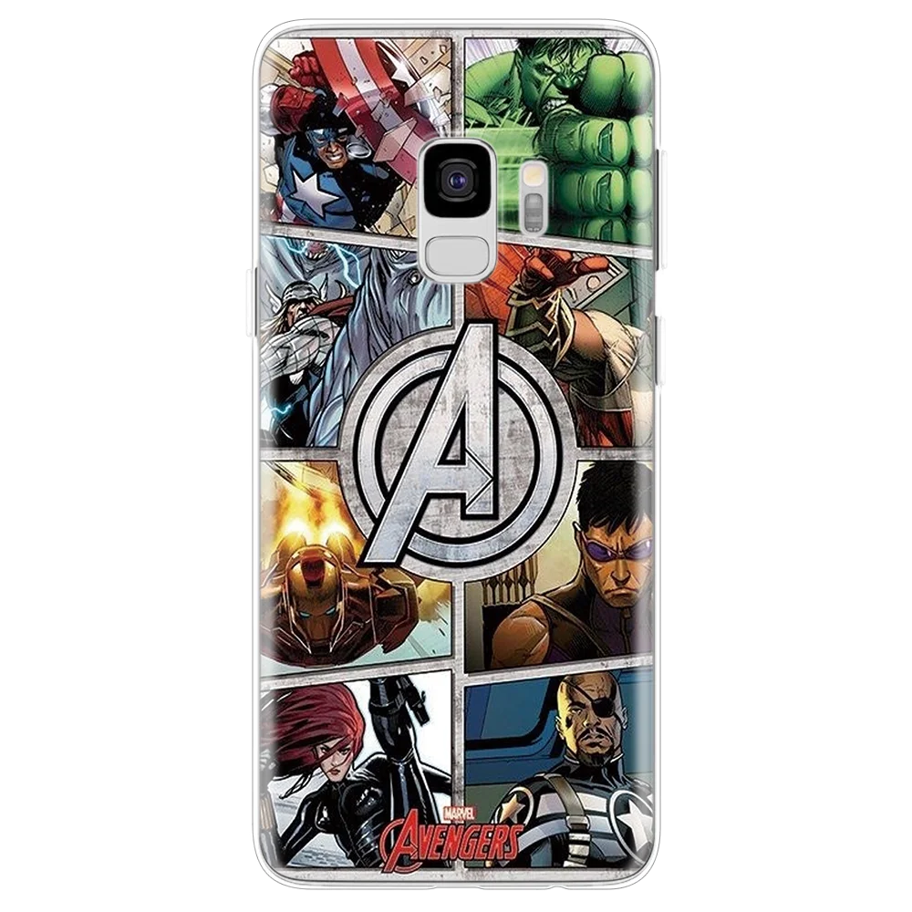 0fyinsea Coque чехол для samsung Galaxy M10 M20 M30 S11 S9 S8 S10 S10e S11e S6 S7 Edge Plus чехол для телефона с принтами "Marvel", "Мстители", комиксы Мягкий ТПУ Новинка - Цвет: 0fyinsea