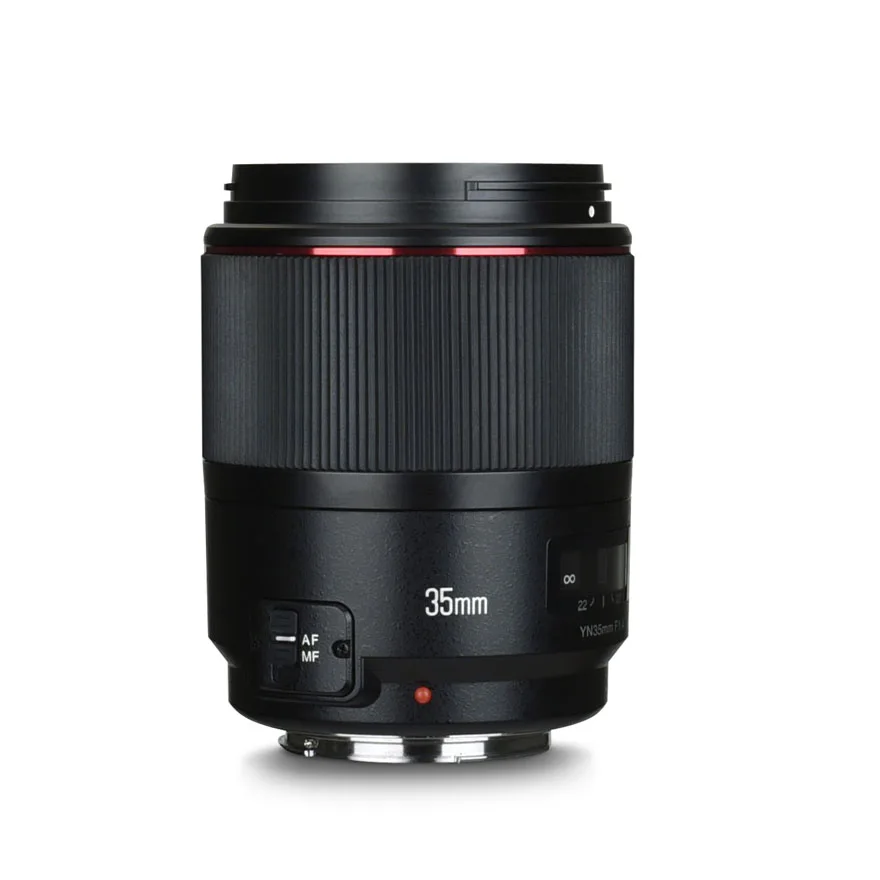 Объектив YN35mm F1.4 F1-4 широкоугольный основной объектив полная Рамка линзы для Canon DSLR камер 70D 80D 5D3 MARK II 5D2 5D4 600D 7D2 6D 5D