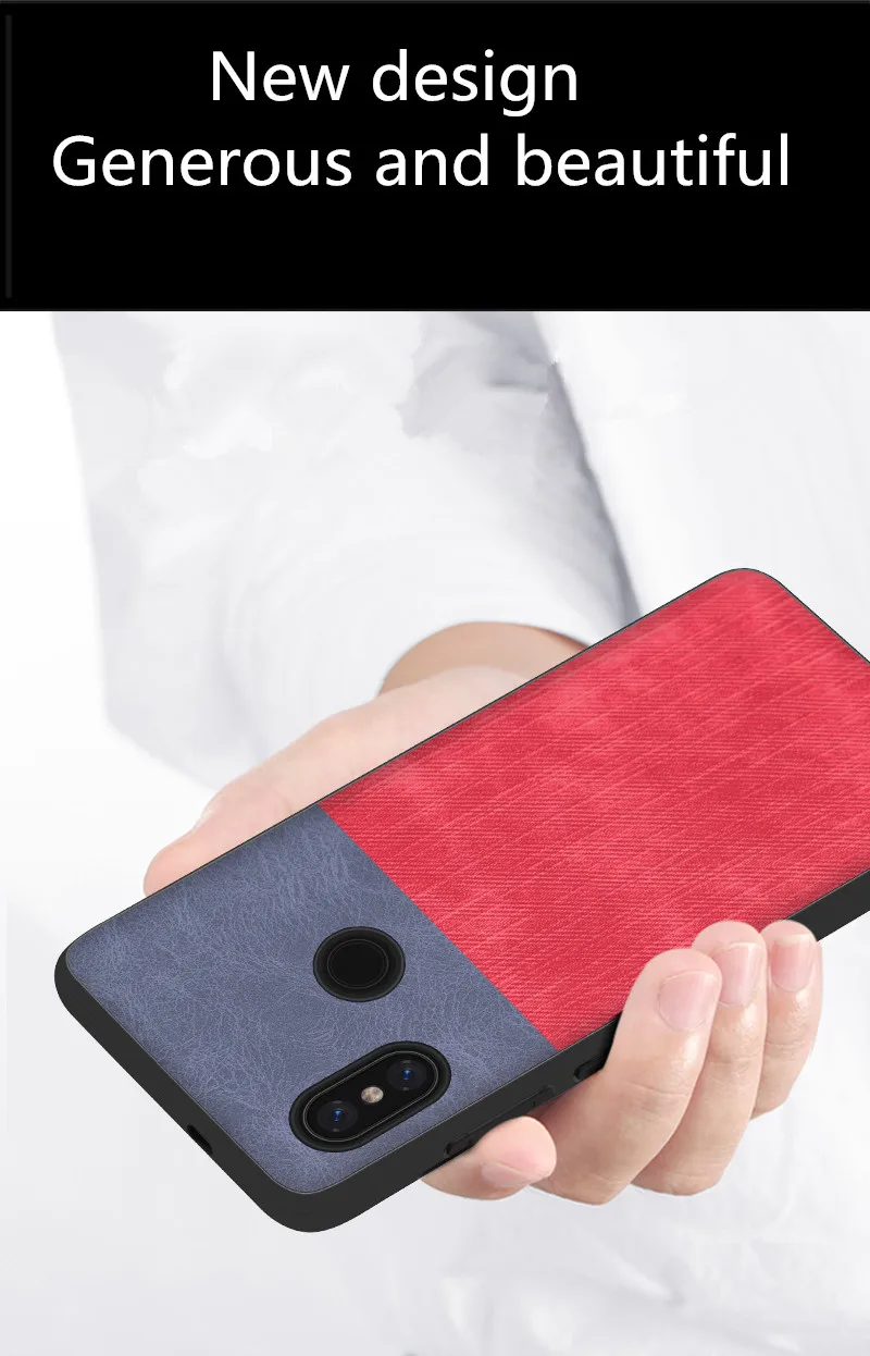 Чехол для Xiaomi Redmi Note 5, роскошный чехол из парусины из искусственной кожи+ Мягкий силиконовый чехол для телефона из ТПУ с краями для Xiaomi Redmi Note 5 Pro