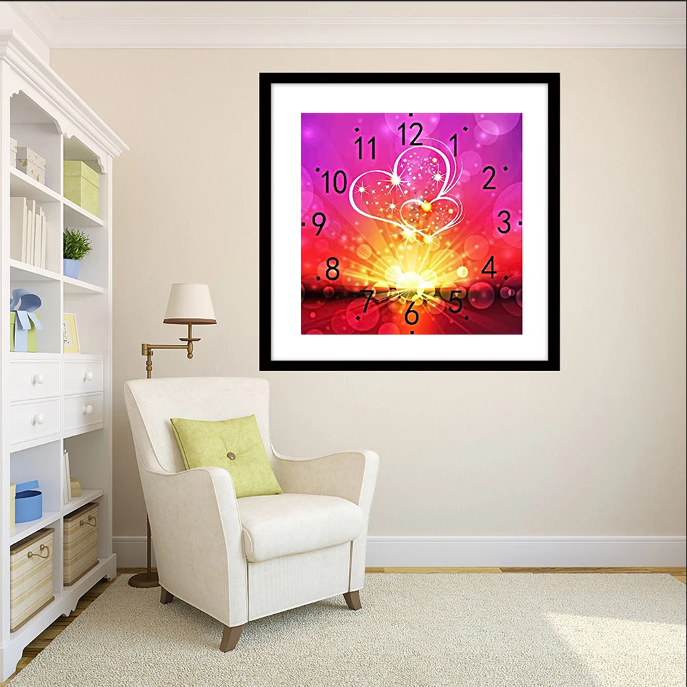 DIY 5D Diamond Painting Special Daimond Accessories Embroidery Clocks Full Rhinestone Mosaic Wall Home Decor | Дом и сад