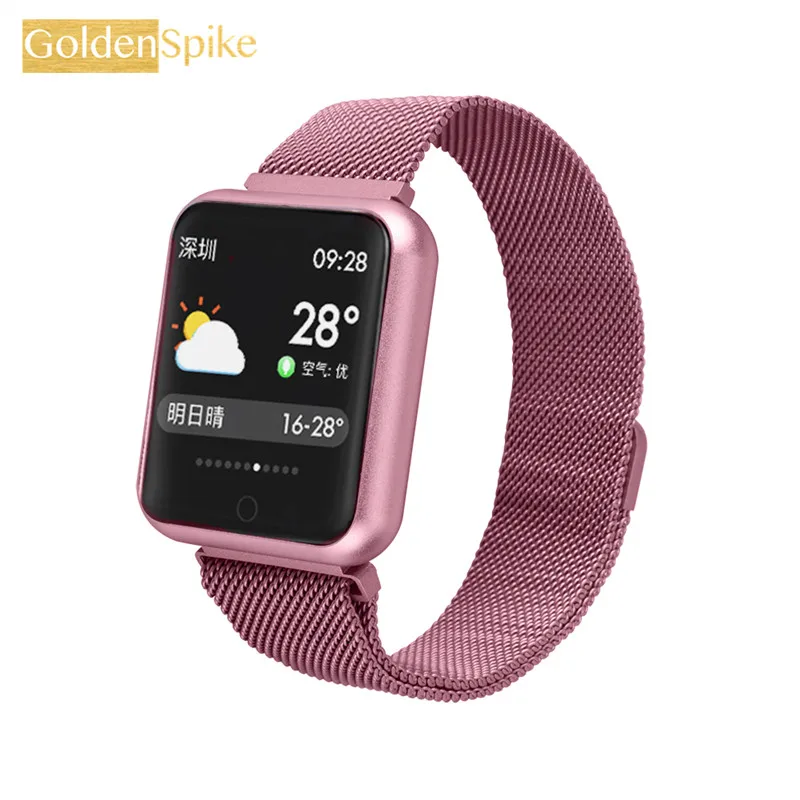 P68 Смарт часы для мужчин и женщин Android спортивные режимы Bluetooth IP68