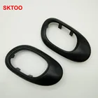 SKTOO для Peugeot 206 207 Citroen C2 дверная ручка дверная внутренняя ручка рамка дверная ручка черная