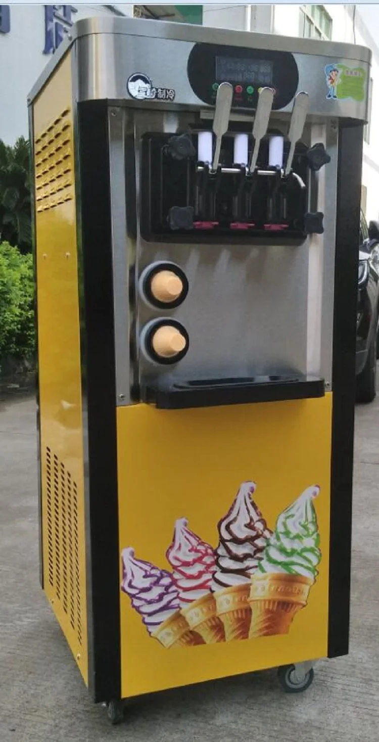 Самый лучший продавая агрегат для производства мягкого мороженого машина