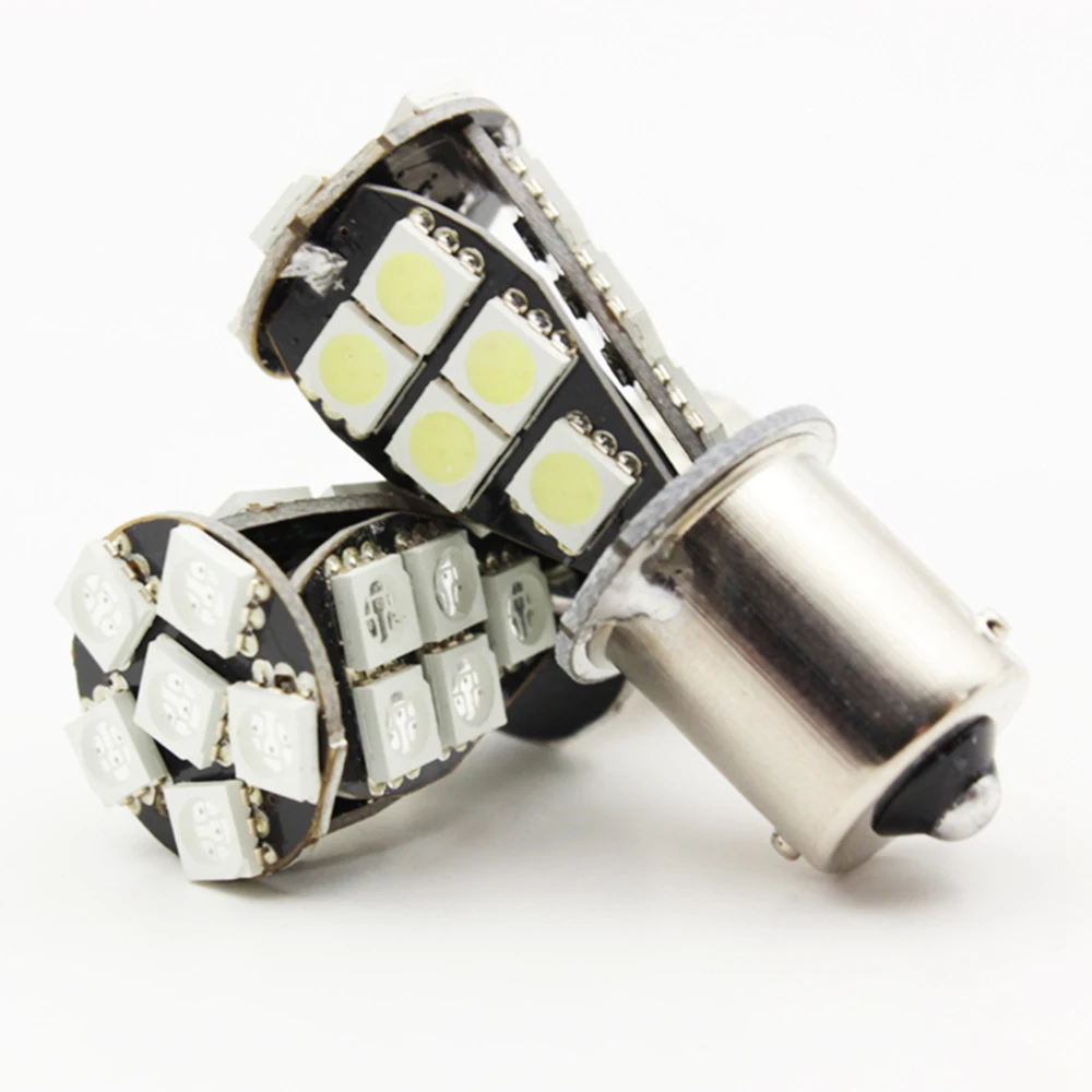 YSY 1156 BA15S 1157 BAY15D 21SMD 5050 Желтые белые красные автомобильные фонари заднего хода P21W R5W