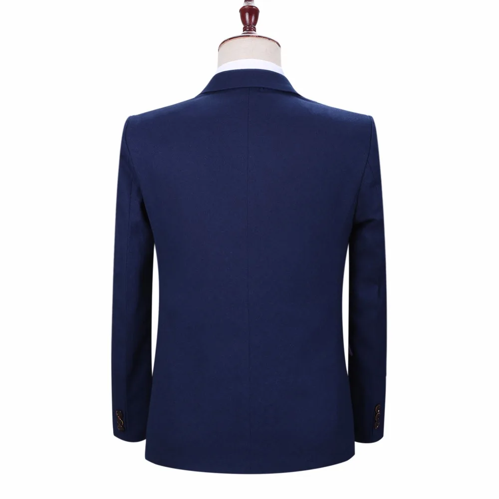 Spring Autumn Man Smart Casual Blazers Red Blue Plain Colour Jackets Suits Men Slim Fit Blazer Male Elegant Outfit Costume Homm | Мужская