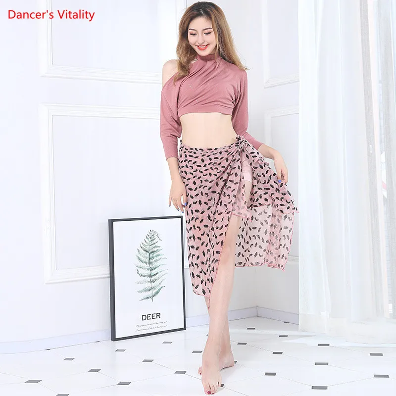 Костюм Bellydance 2 шт. Топ Комплект и Юбка Горячий Продавать Женские Костюмы Танец Живота Производительность Одежда Длинная Юбка