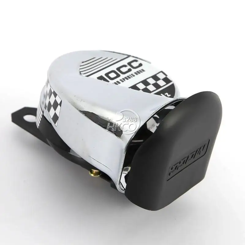 Хромированный рожок для мотоцикла 510 Гц Скутер мопед ATV Go Kart Vespa карманный
