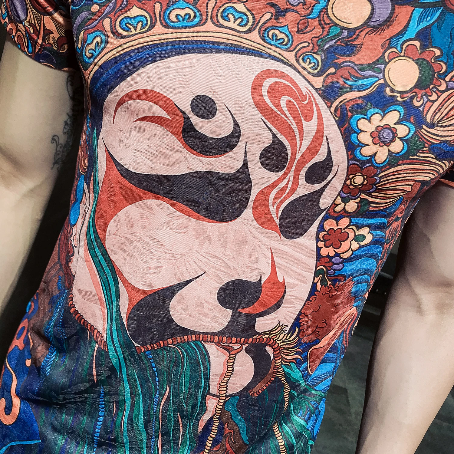 Мужская Футболка cultivate мораль человек печати знаменитости льда шелка с короткими