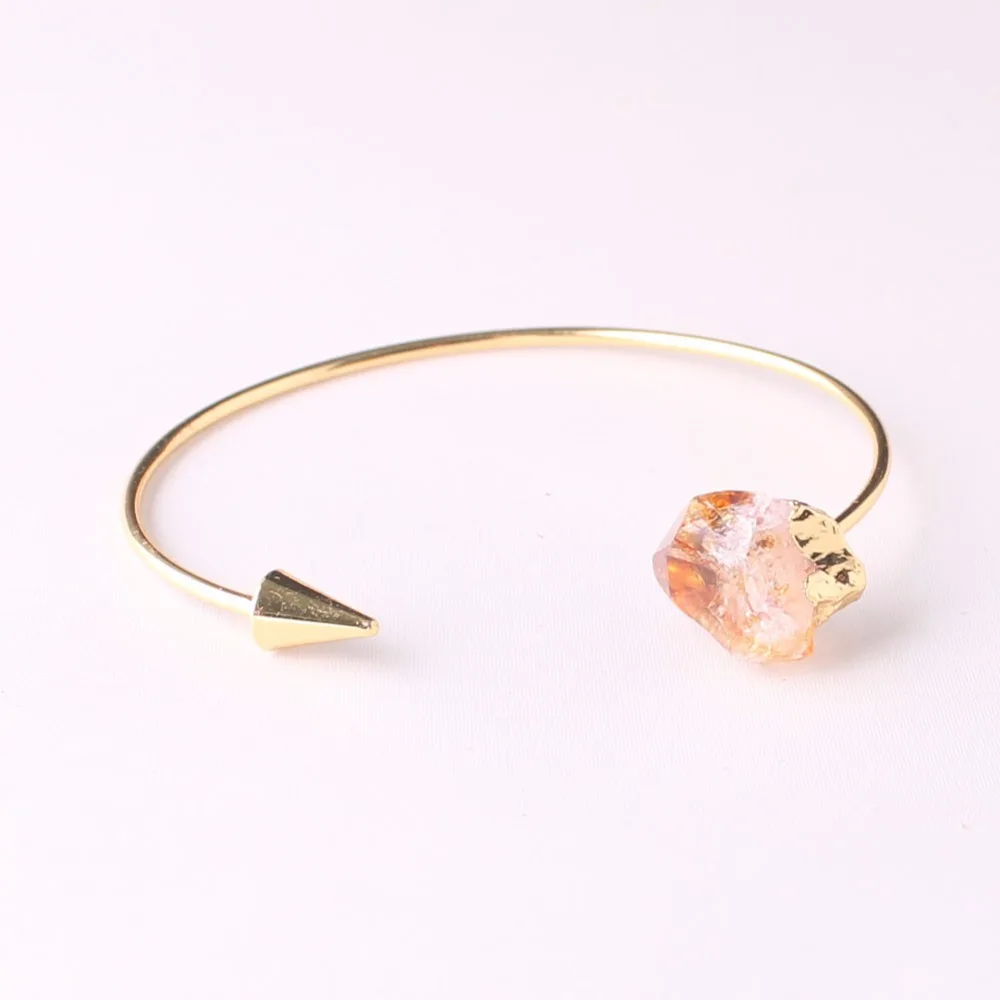 Druzy винтажный дизайн золотой цвет подлинный нерегулярный натуральный камень