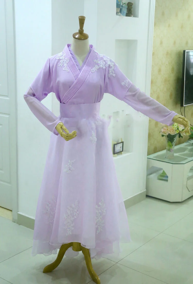 Женский костюм с мечом Hanfu Guan Xiao Tong для новейшей фантастической ТВ-игры-новоланд