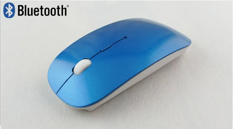 Bluetooth 3,0 Беспроводная Бесшумная мышь 1600 dpi тонкая батарея Бесшумная мышь для ноутбука настольного ПК