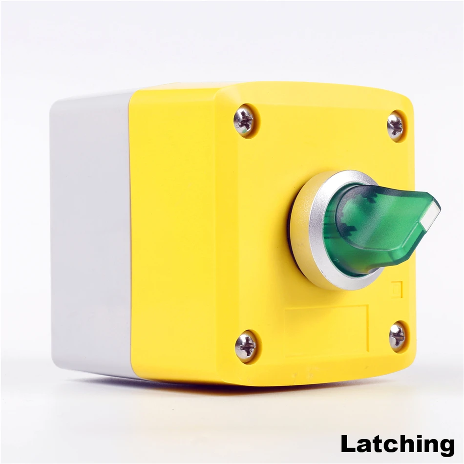 

Selector switch Short handle Latching button switch+button BOX GOB-1A-11XD/FU IP65 Suitable for harsh environment