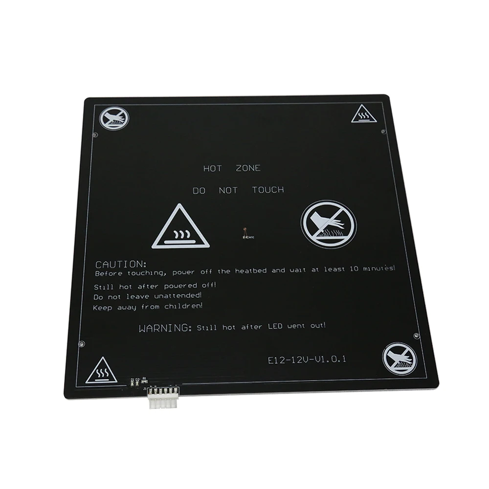 Anet E10 E12 MK3 12V Горячая кровать алюминиевая кровать с подогревом с линией обновленная MK3 Горячая кровать для Mendel RepRap i3 3d части принтера горячая кровать