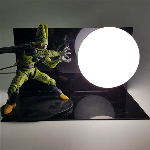 RGB Dragon Ball Son Goku Vegeta Gohan Luminaria светодиодный ночник настольная лампа Dragon Ball декоративное освещение для комнаты Праздничные рождественские подарки - Испускаемый цвет: RGB