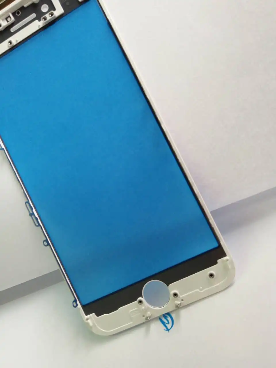 Внешнее стекло с рамкой для iPhone 7G 7plus 8 8g 8 Plus lcd Передний сенсорный экран стеклянная рамка+ рамка панель дигитайзер ДАТЧИК запчасти