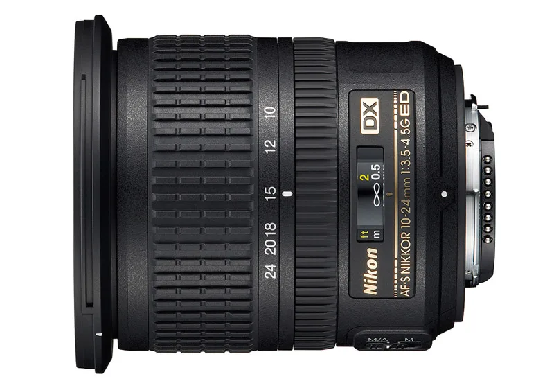 Объектив Nikon AF S DX 10 24 мм f3.5 4 5G ED Nikkor для D7200 D7500 D7100 D810 D750 D610 D5500 D5300 D3400|nikkor lens|nikon af-s