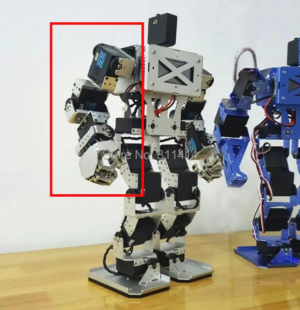 Humanoid 3DOF робот левая рука правая рука с пятью пальцами манипулятор и сервопривод для DIY робототехники рука в сборе