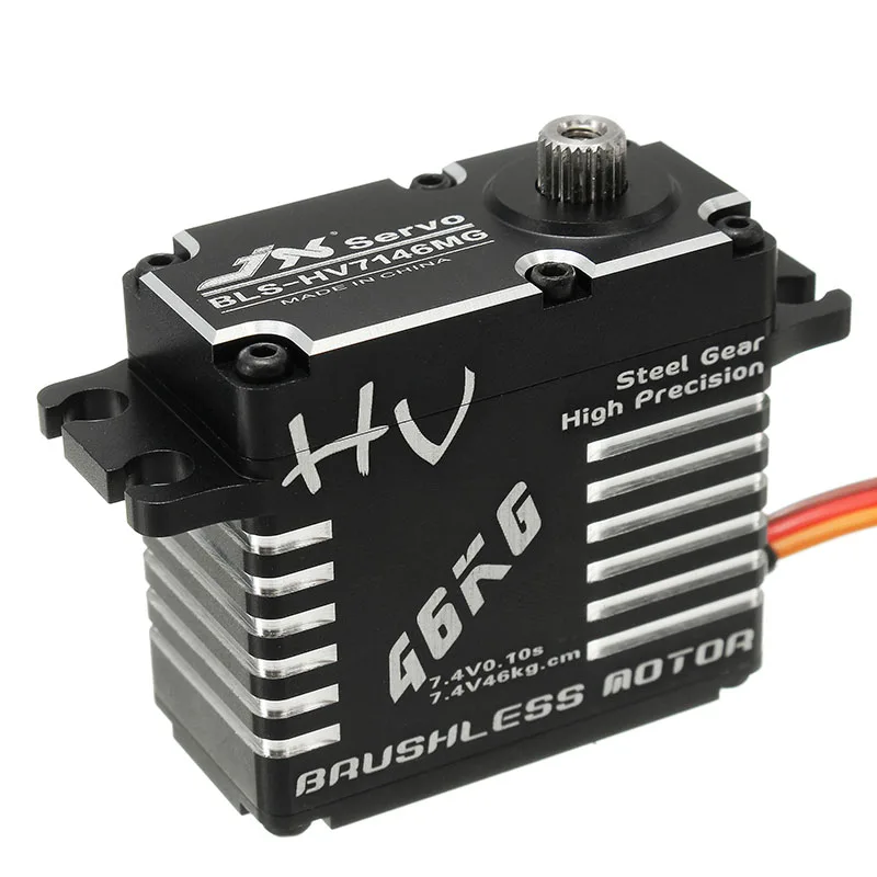 JX BLS-HV7146MG 46 кг 180 градусов hv Высокая точность Сталь Шестерни цифровой сервопривод