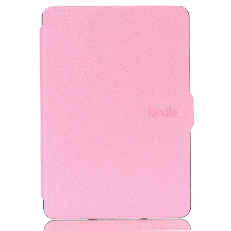 pink Ультратонкий чехол для сна для Amazon Kindle paper белый 1 2 3 6 дюймов чехол для Kindle paper белый 1 2 3 чехол для планшета+ пленка+ ручка - Цвет: pink