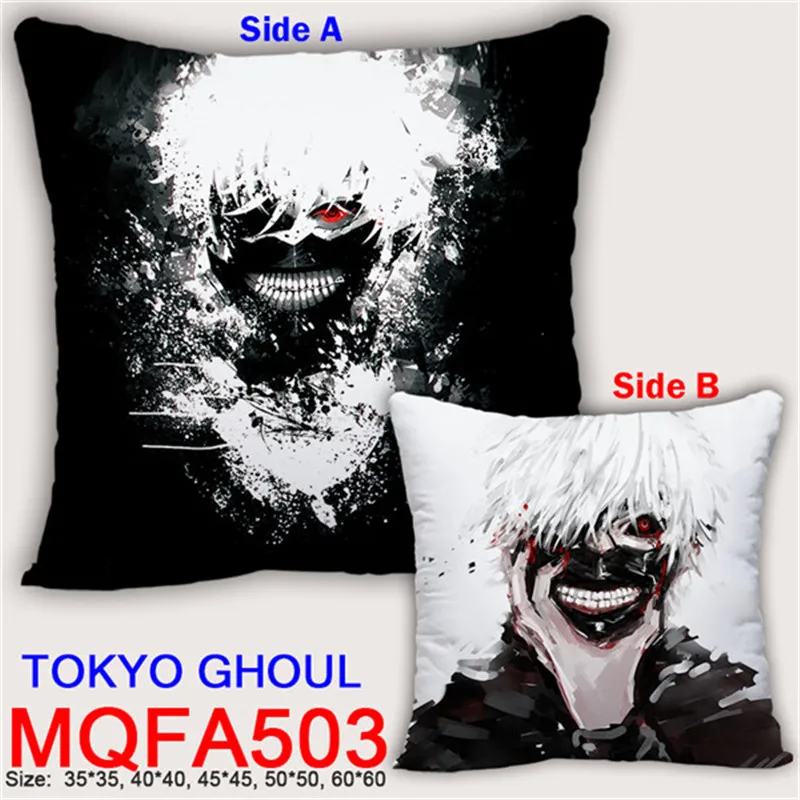 Одежда с надписью TOKYO GHOUL декоративные подушки нестандартные конструкции аниме