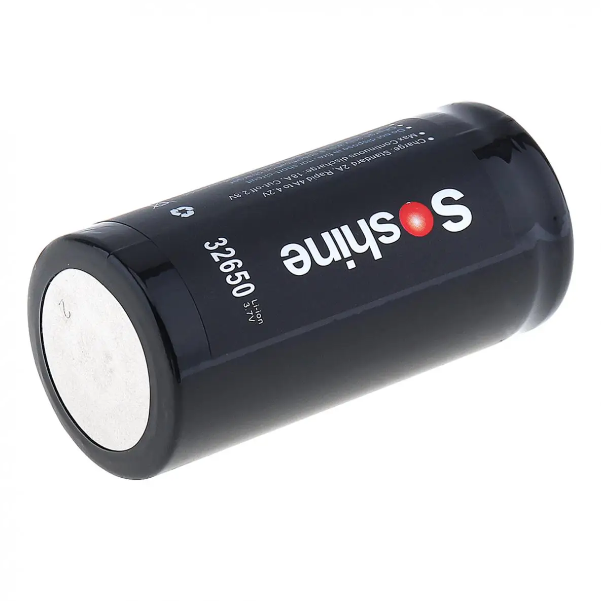Светодиодный перезаряжаемый аккумулятор Soshine 2 шт. 6500 мАч 3 7 В 32650 18 А|rechargeable