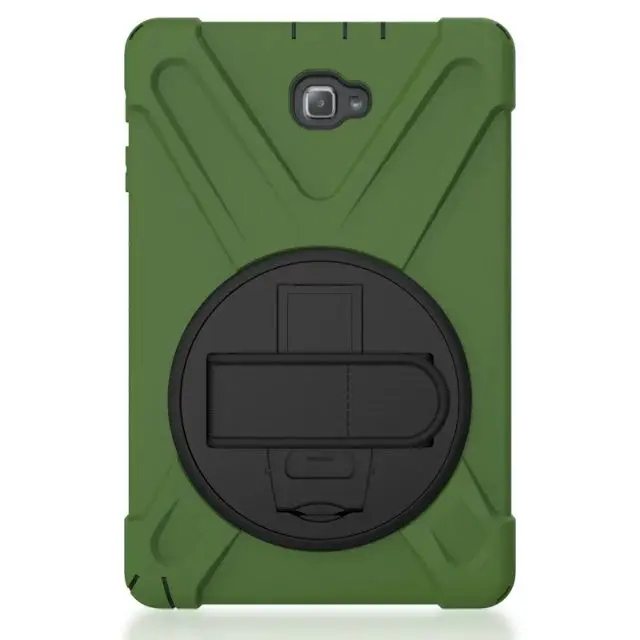 Силиконовый чехол-накладка для samsung Galaxy Tab A A6 10,1 SM-T580 T580N T580 T585 T585C с защитой от пыли, Мягкий Гибридный чехол для планшета+ ручка