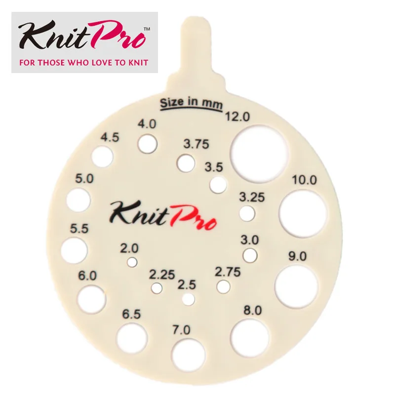ivy KnitPro Needle View Sizer(калибр - Цвет: ivy