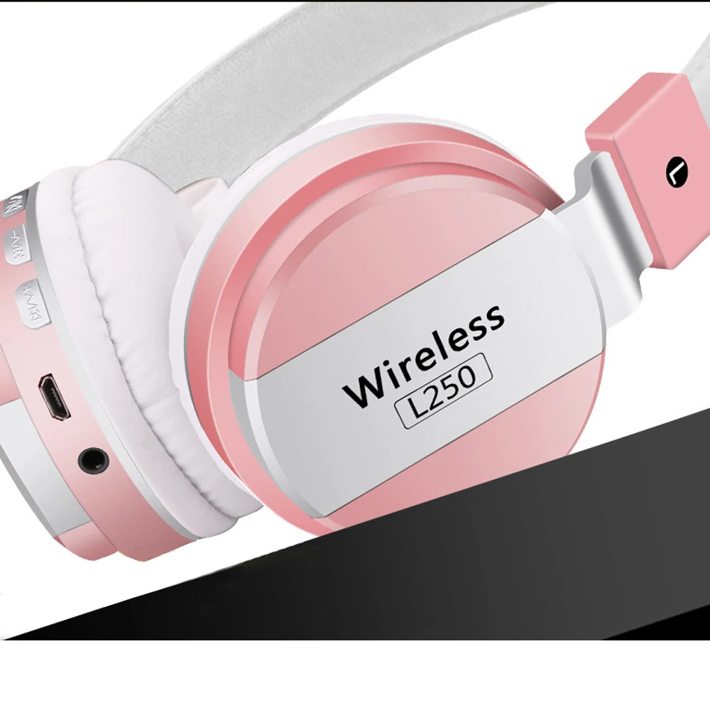 LOPPO Bluetooth Headphone HIFI Headset With Micorphone Wireless Headphones Support TF MP3 Stereo Bass headphone fone de ouvido |