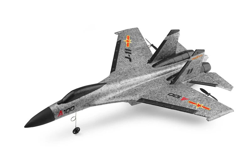 WLtoys XKS фиксированное крыло RC самолет J11 SU27 Flight 3.5CH 2,4G радиоуправляемые самолеты 42 мм EPO FPV самолет PNP RC самолет