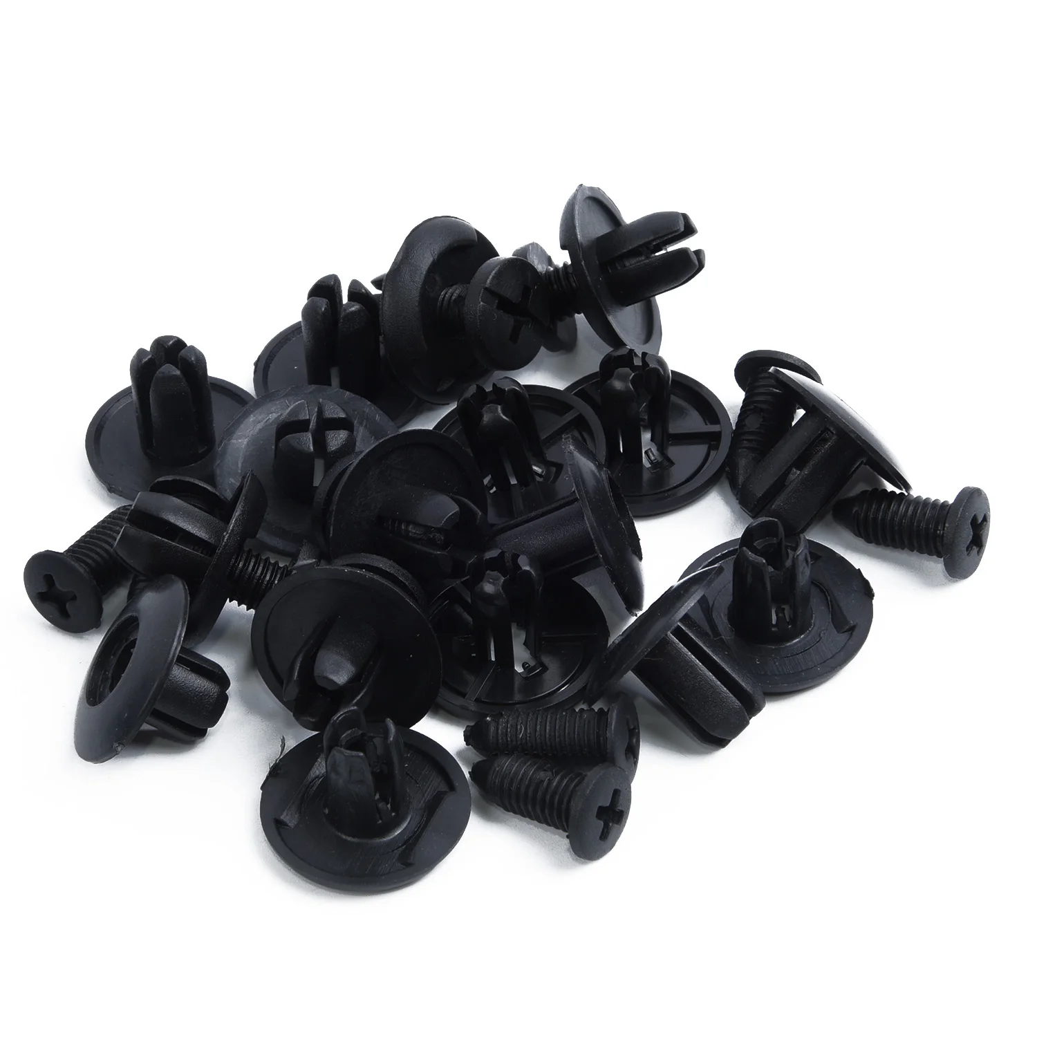 

Install Car Clip Plastics Black Professional Skirt Door Trim Universal