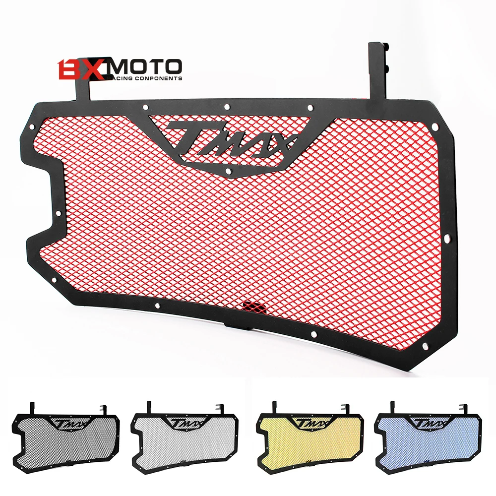 Мотоциклетная крышка радиатора из нержавеющей стали подходит для Yamaha TMAX TMAX530 2017