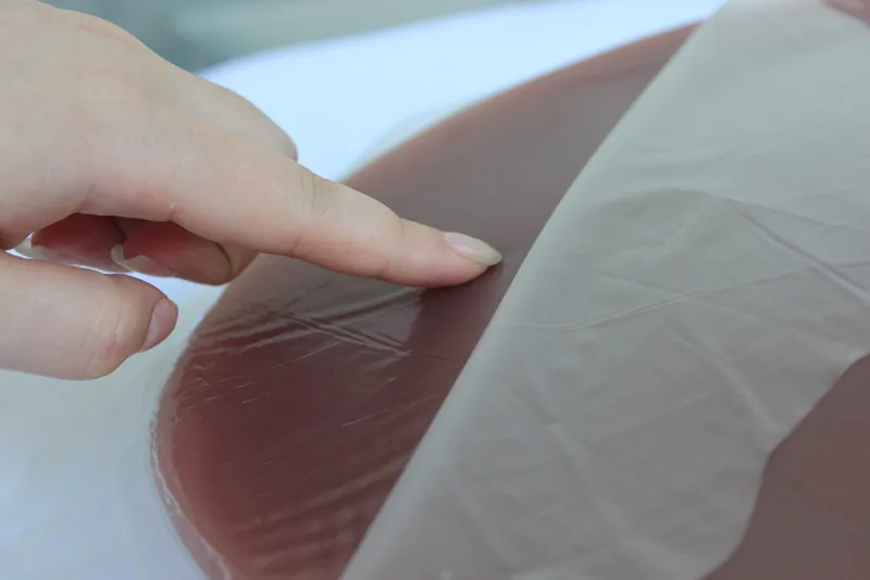 1 шт. Новинка: искусственный животик для детей 4 5 месяцев силиконовый Желейный