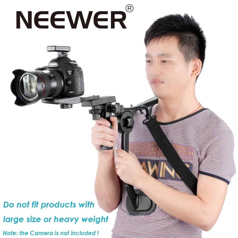 Neewer Рук свободный держатель плеча Pad Поддержка Стабилизатор дляCanon Nikon Sony Gopro Hero