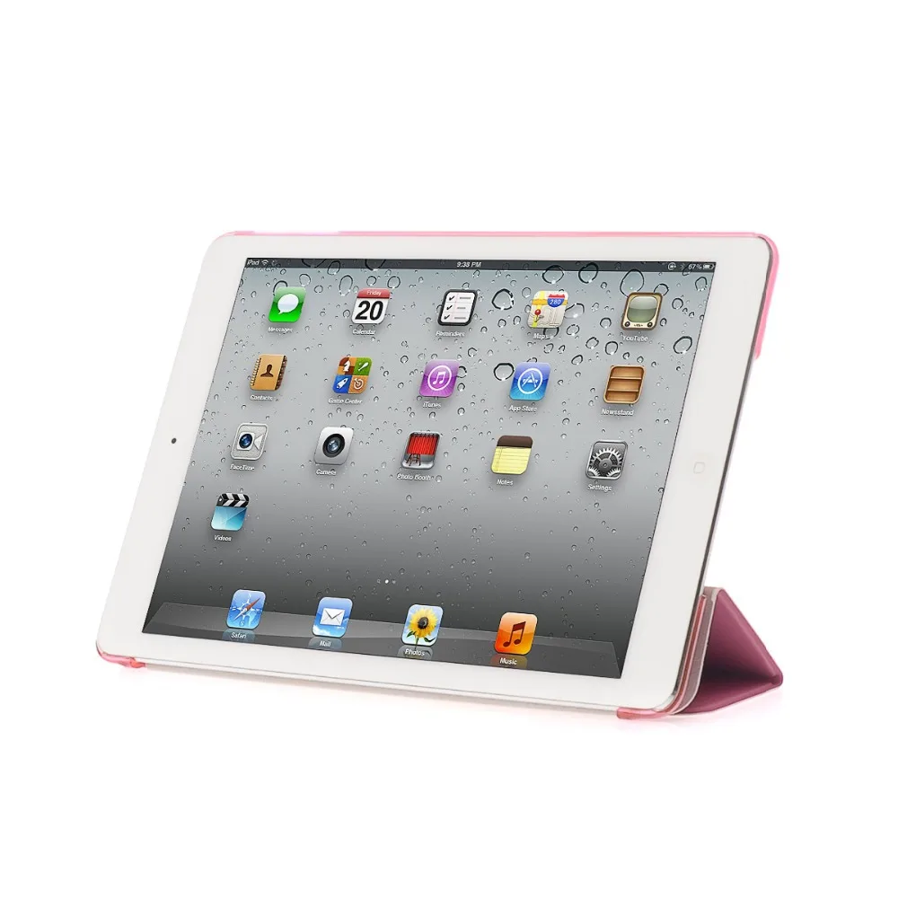 Ультратонкий Магнитный чехол Aake ase с матовым покрытием для Apple iPad Air 2 6 9 7 Coque Capa Funda +