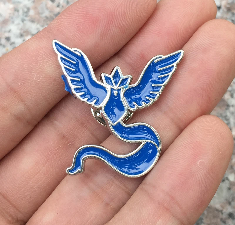 Классические значки Team Mystic Valor Instinct Rocket эмалированная булавка значок на