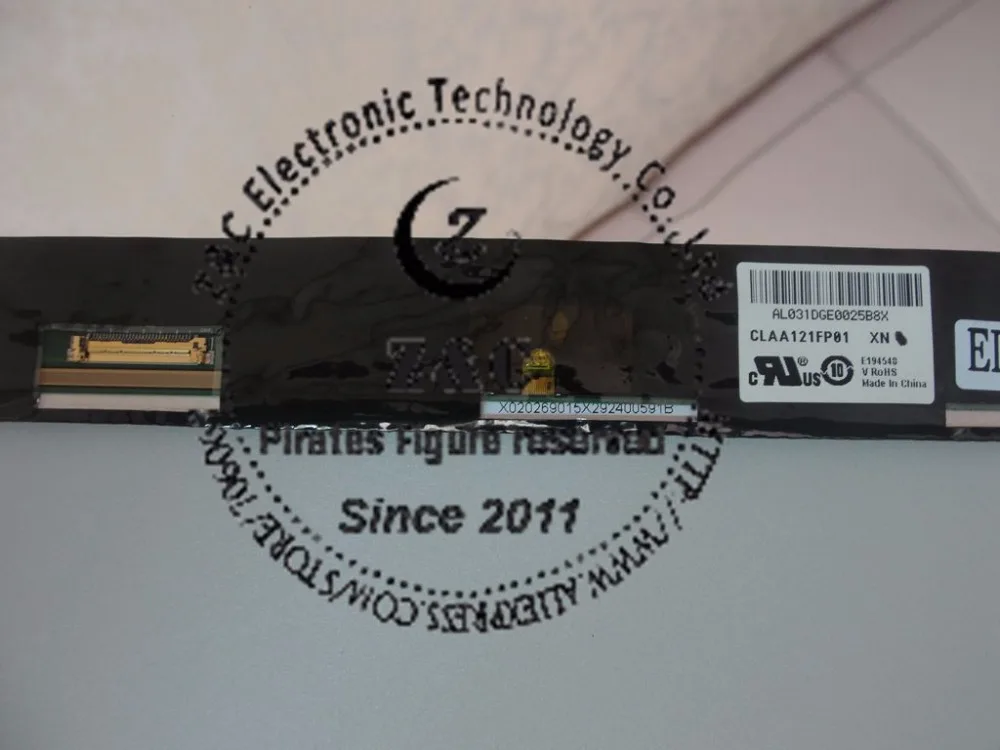 Claa121fp01 12.1 дюймов ЖК-дисплей экран для панорамирования Asonic cf-sz5 Ноутбуки