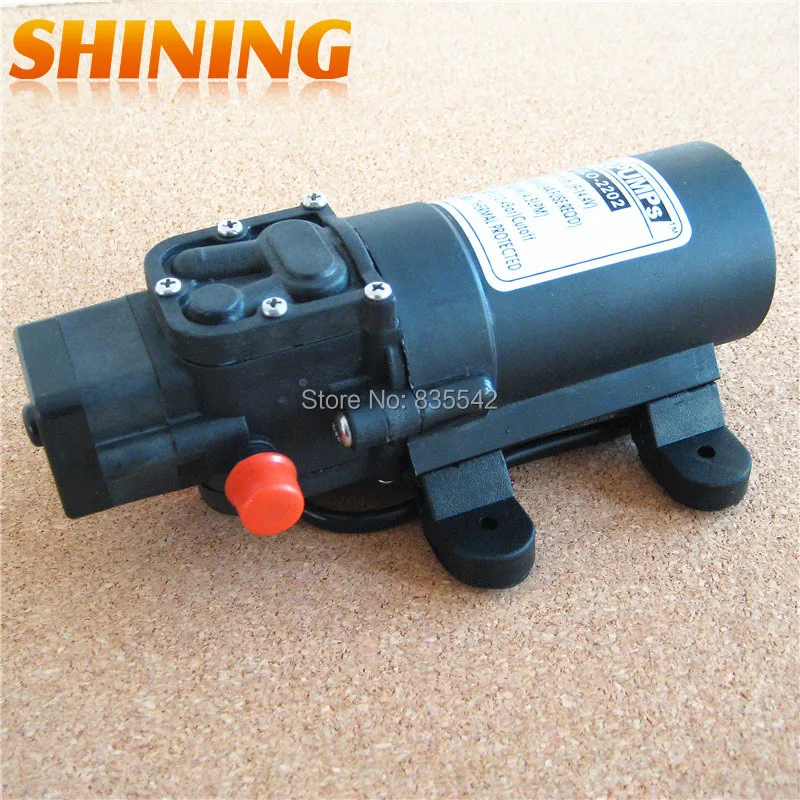 Самовсасывающий микро диафрагменный Электрический насос высокого давления 12 В с