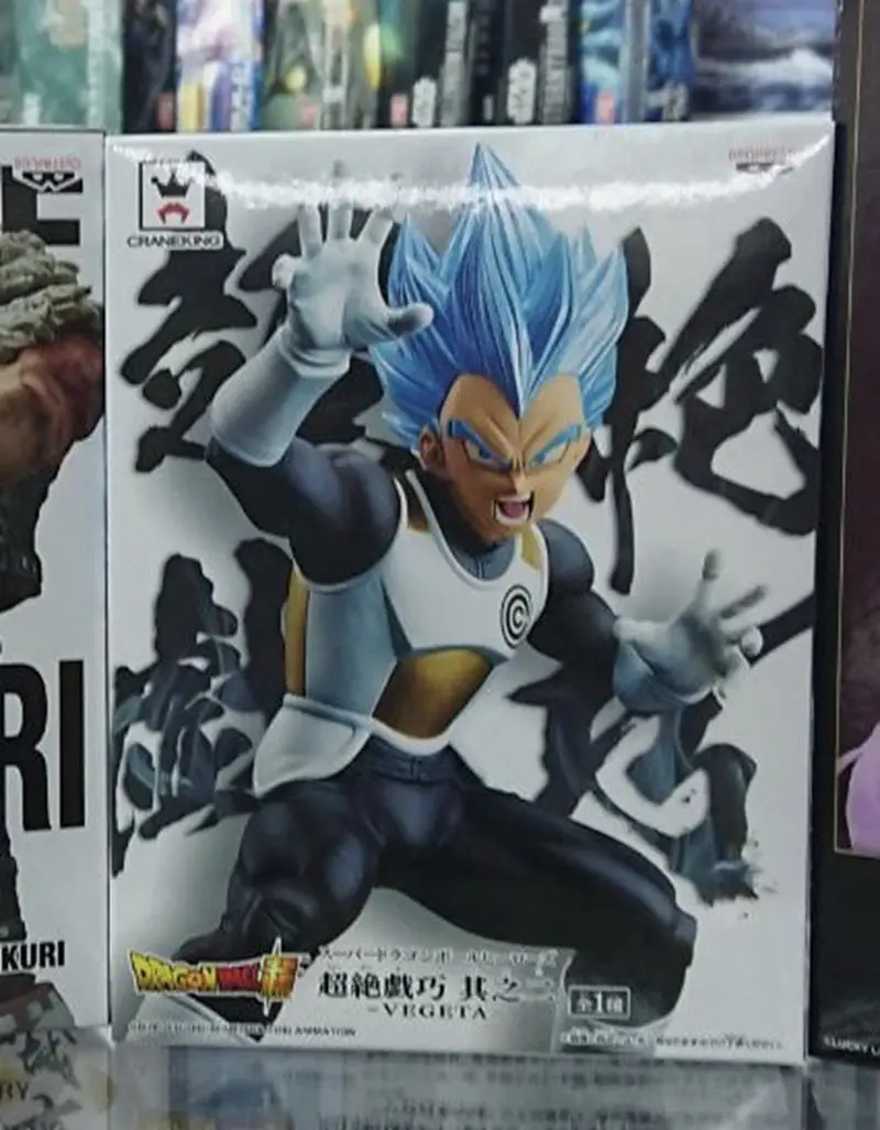 Фигурки героев мультфильма WSTXBD BANPRESTO dragon Z DBZ DXF Heros Absolute SSJ Blue Vegeta ПВХ фигурки