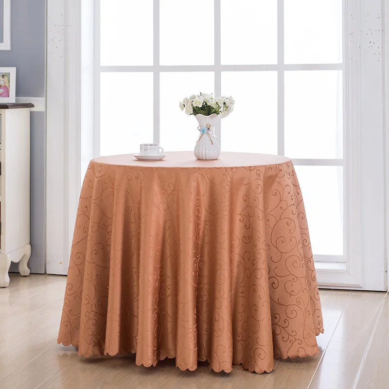 European Style Jacquard Wedding Table Cloth For Party Polyester Hotel Round Rectangular Tablecloth Home Dining Cover Decor | Дом и сад