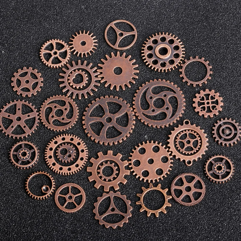 Винтажные металлические подвески в стиле стимпанк классические модные