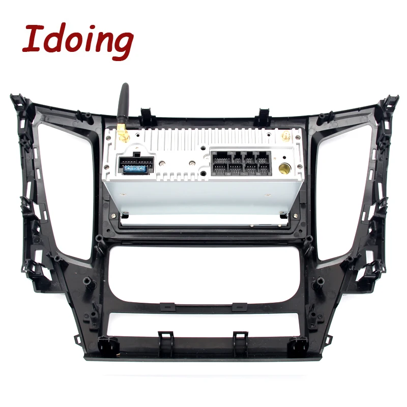 Idoing 1Din 9 &quotAndroid 8 0/7 1 автомобильный мультимедийный плеер руль для Mitsubishi Pajero 2017 Core