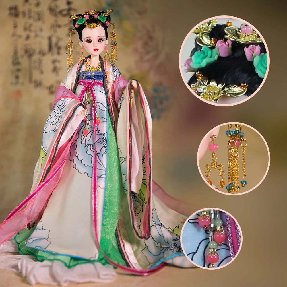 Настоящий Костюм East Charm 1/6 как BJD зеленый голландский 3D глаз 14 совместное тело с